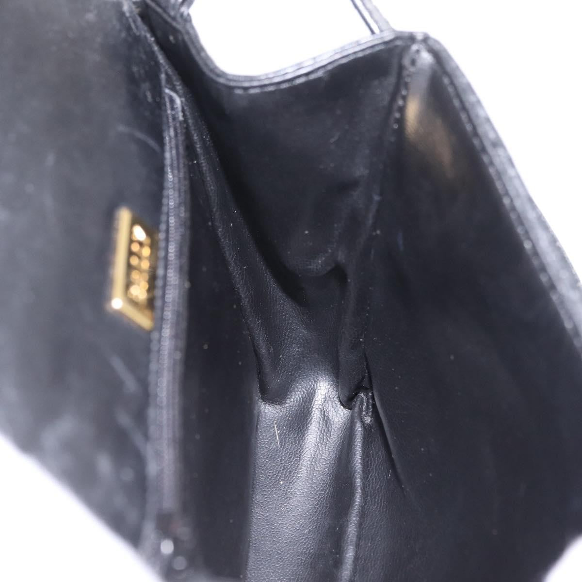 Bally Handbag Leather, Black, Leather, Handbag