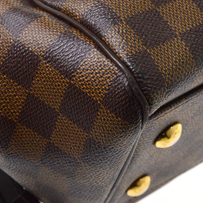 Louis Vuitton Trevi Damier, Brown, Canvas, Handbag