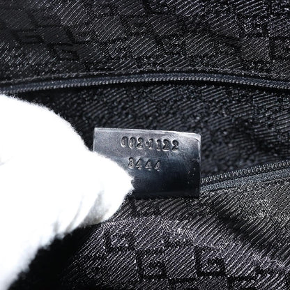 Gucci Open Tote GG Canvas and Leather, Beige, Canvas, Handbag