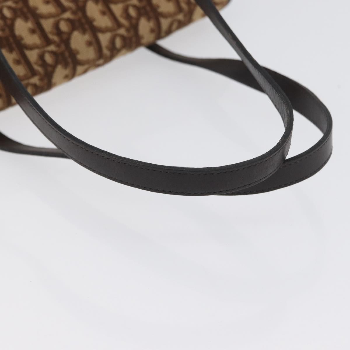 Christian Dior Trotter Canvas, Beige, Canvas, Shoulder Bag