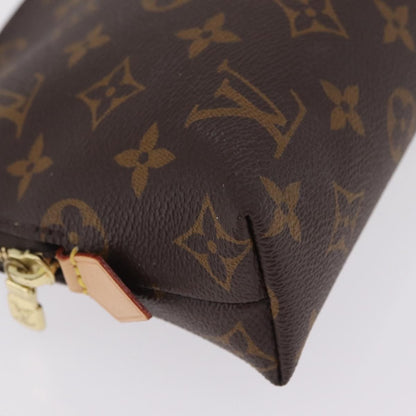 Louis Vuitton Cosmetic Monogram Canvas, Brown, Canvas, Toiletry Case