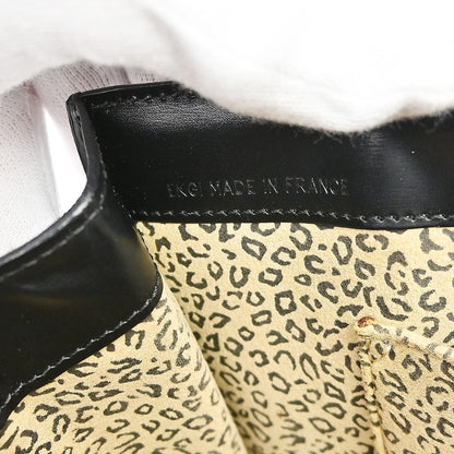 Cartier Panthère Leather, Black, Leather, Handbag