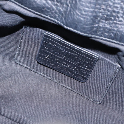 Bvlgari Chandra Hobo Leather, Black, Leather, Shoulder Bag