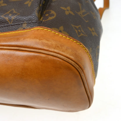 Louis Vuitton Vintage Montsouris Monogram Canvas, Brown, Canvas, Backpack