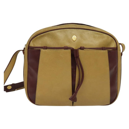 Cartier Tasseled Must de Cartier Leather, Yellow, Leather, Shoulder Bag