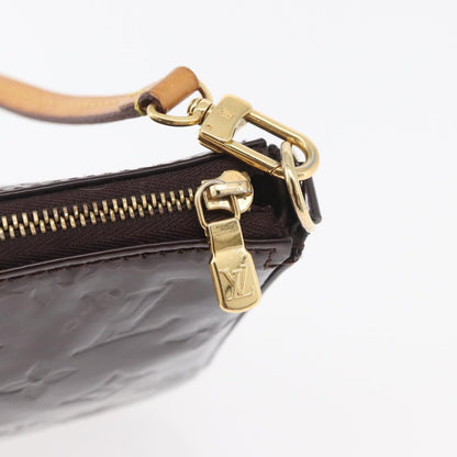 Louis Vuitton Lexington Pochette Monogram Vernis, Brown, Patent Leather, Clutch