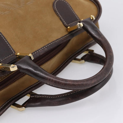 Loewe Amazona Suede, Beige, Suede, Handbag