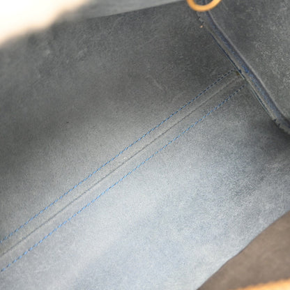 Louis Vuitton Speedy Epi, Blue, Leather, Handbag