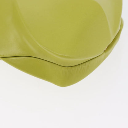 Bottega Veneta The Whirl Clutch Leather, Green, Leather, Clutch