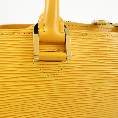 Louis Vuitton Pont Neuf Epi Leather, Yellow, Leather, Handbag
