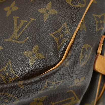 Louis Vuitton Saumur Monogram Canvas, Brown, Canvas, Shoulder Bag