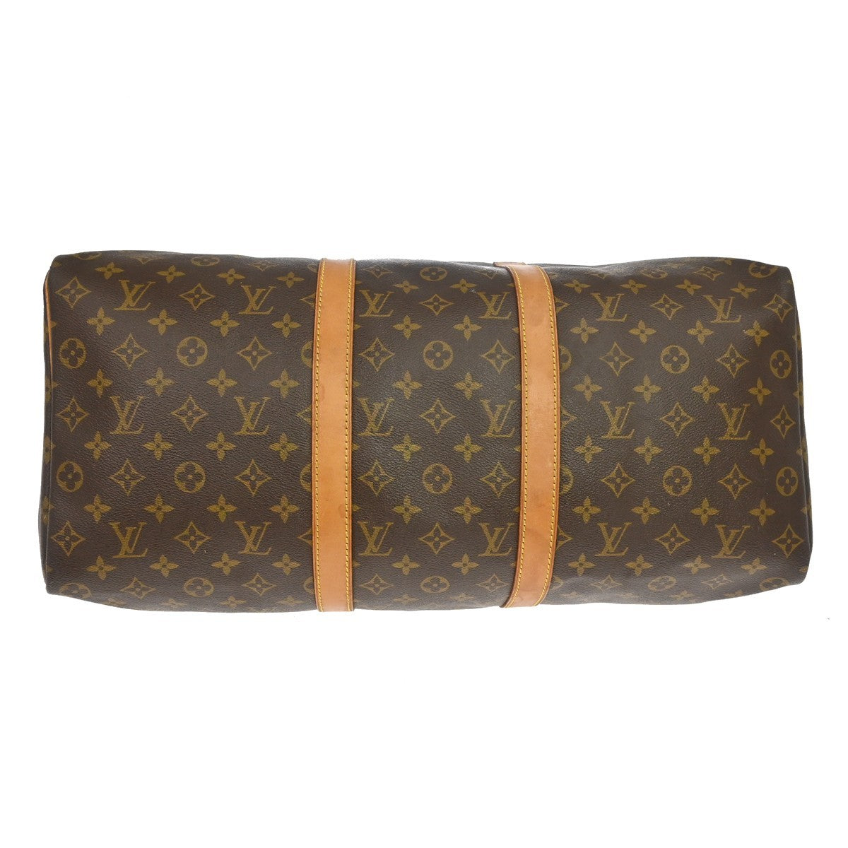 Louis Vuitton Keepall Monogram Canvas, Brown, Canvas, Travel Bag