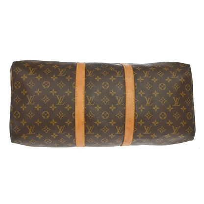 Louis Vuitton Keepall Monogram Canvas, Brown, Canvas, Travel Bag