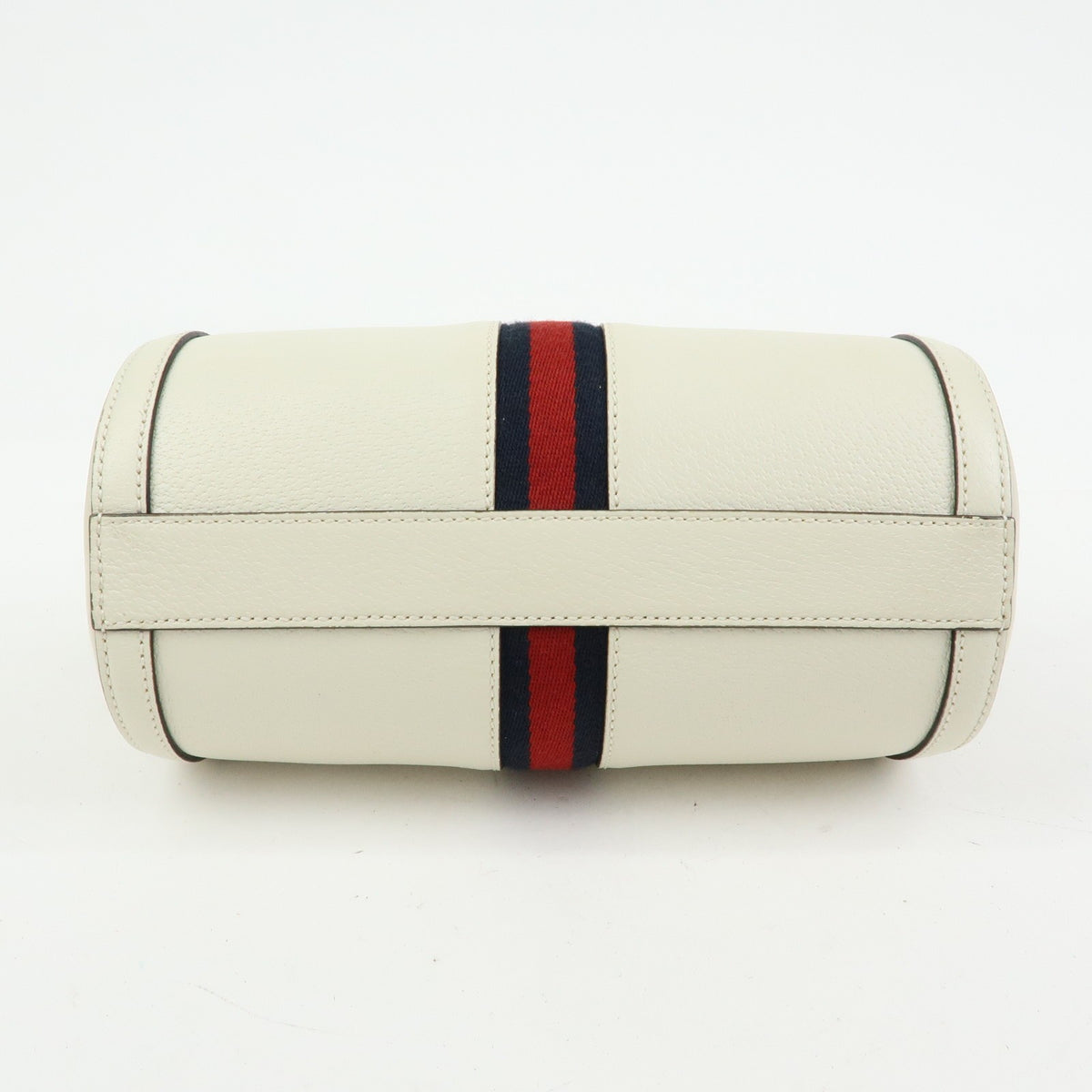 Gucci Ophidia Boston Leather, White, Leather, Handbag