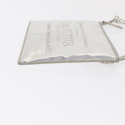 Louis Vuitton Pochette Clutch Monogram Miroir PVC, Silver, PVC, Clutch