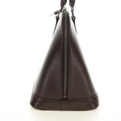 Louis Vuitton Alma Epi Leather, Brown, Leather, Handbag
