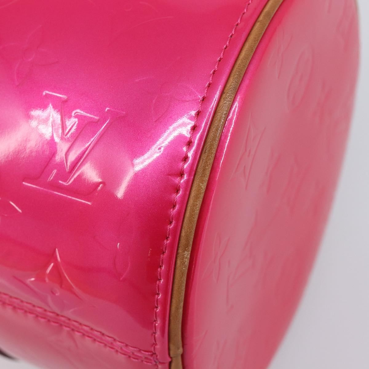 Louis Vuitton Bedford Monogram Vernis, Pink, Patent Leather, Handbag