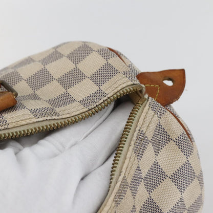 Louis Vuitton Speedy Handbag Damier, BEIGE, CANVAS, Handbag