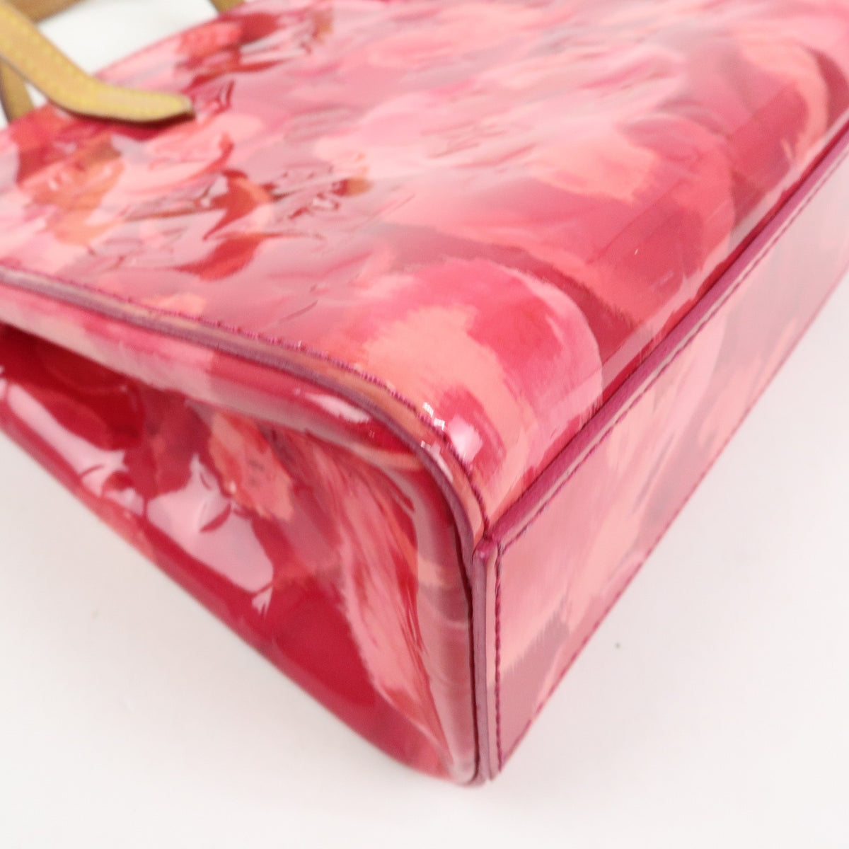 Louis Vuitton Catalina Limited Edition Monogram Vernis Ikat, Pink, Leather, Handbag