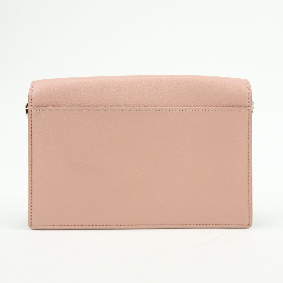 Louis Vuitton Mylockme Chain Pochette Leather, Pink, Leather, Clutch