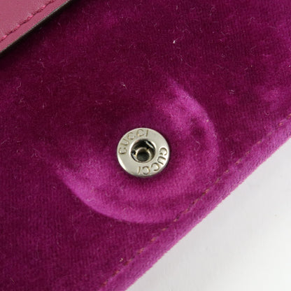 Gucci Dionysus Velvet, Purple, Velvet, Handbag