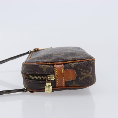 Louis Vuitton Pochette Marly Bandouliere Monogram Canvas, Brown, Canvas, Handbag