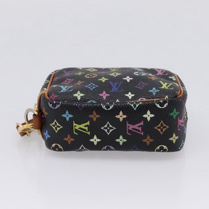 Louis Vuitton Wapity Trousse Monogram Multicolor, Black, Canvas, Clutch