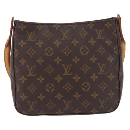 Louis Vuitton Looping Monogram Canvas, Brown, Canvas, Handbag