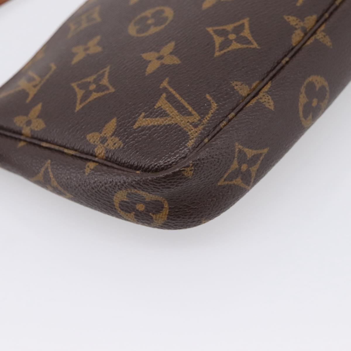 Louis Vuitton Pochette Accessoires NM Monogram Canvas, Brown, Canvas, Clutch