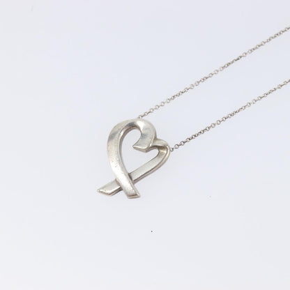 Tiffany & Co. Paloma Picasso Loving Heart Silver, Silver, Sterling Silver, Necklace