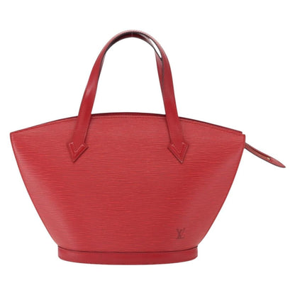 Louis Vuitton Saint Jacques Epi Leather, Red, Leather, Handbag