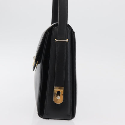 Gucci Shoulder Leather, Black, Leather, Shoulder Bag