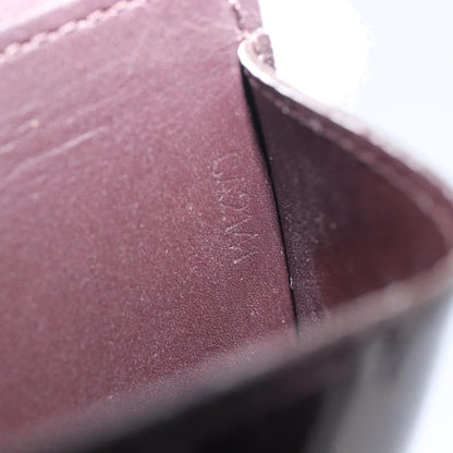 Louis Vuitton Elise Monogram Vernis, Burgundy, Patent Leather, Wallet