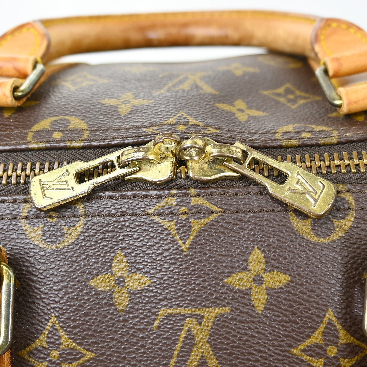 Louis Vuitton Keepall Monogram Canvas, Brown, Canvas, Travel Bag