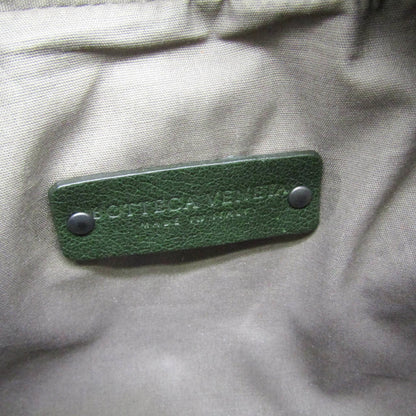 Bottega Veneta Toiletry Case Intrecciato Nappa, Green, Leather, Clutch
