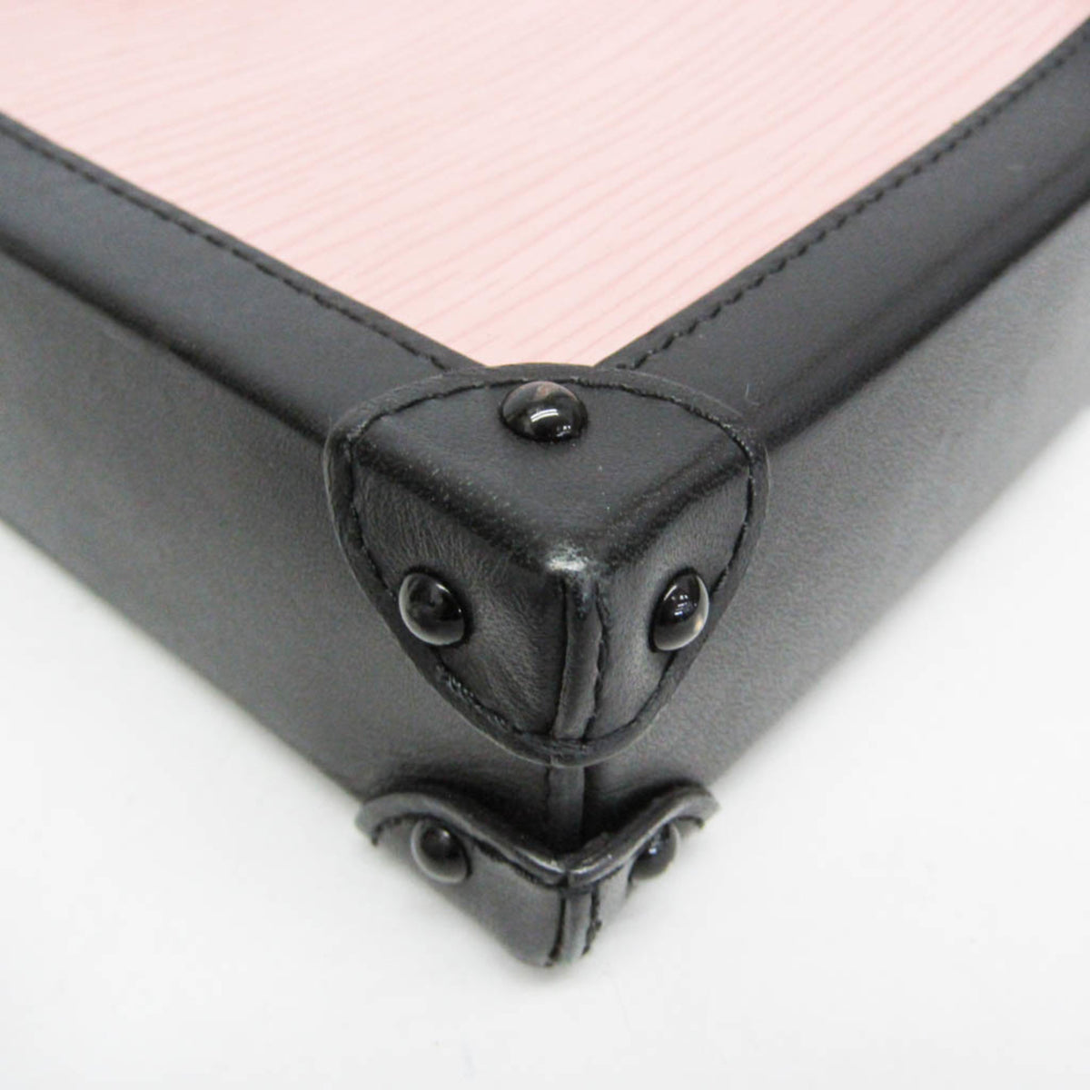 Louis Vuitton Vertical Trunk Pochette Epi Leather, Black, Leather, Clutch
