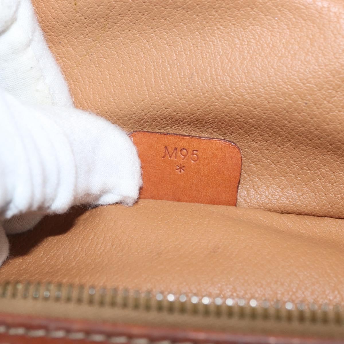 Celine Macadam Vanity Canvas, Brown, Canvas, Clutch