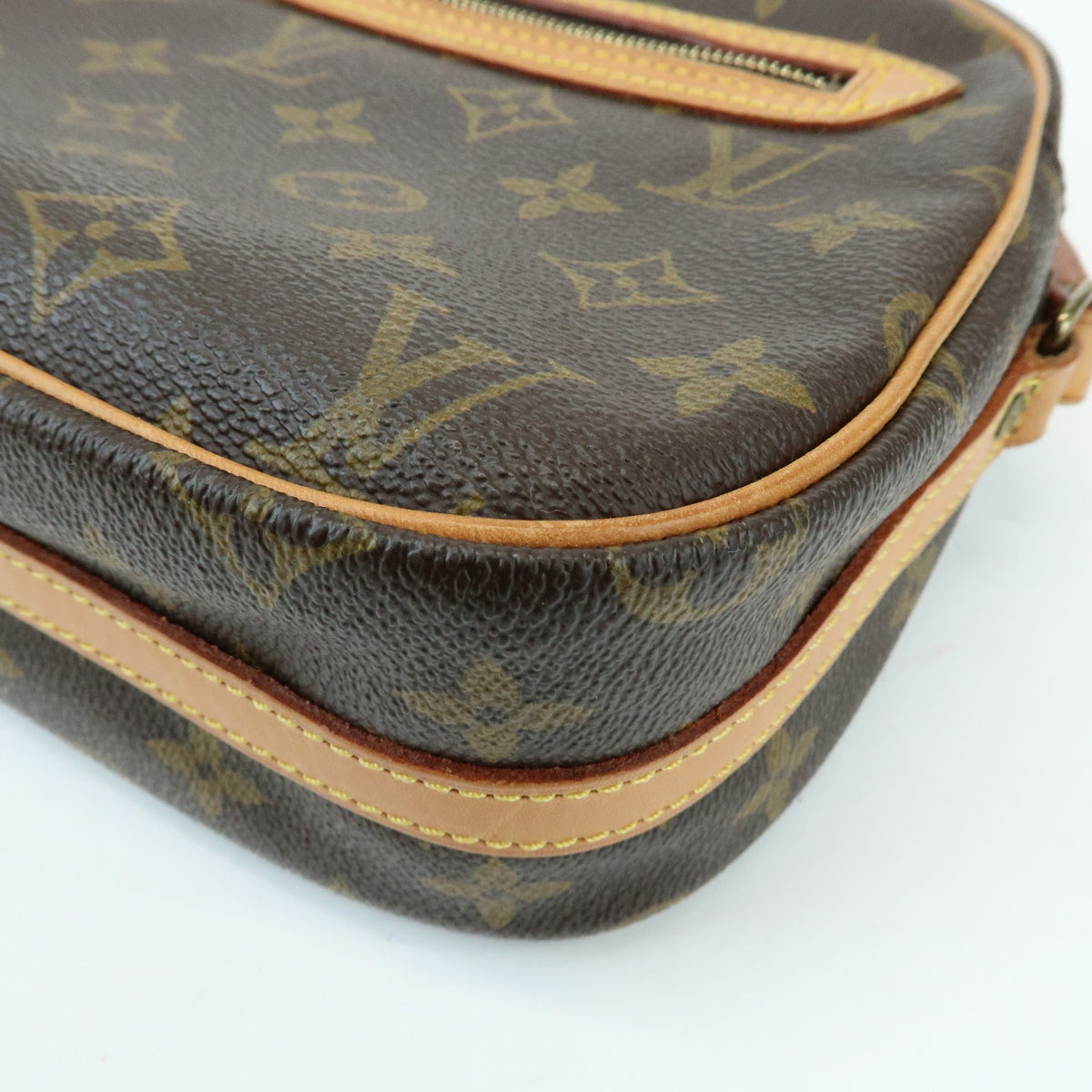 Louis Vuitton Senlis Monogram Canvas, Brown, Canvas, Shoulder Bag