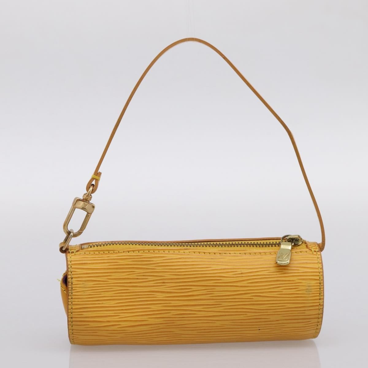 Louis Vuitton Soufflot Epi Leather, Yellow, Leather, Tote Bag