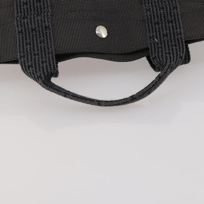 Hermes Herline Canvas, Gray, Canvas, Backpack