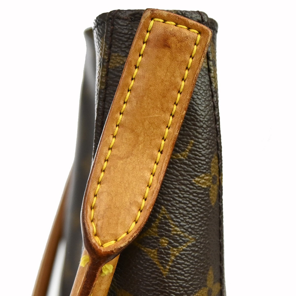 Louis Vuitton Looping Monogram Canvas, Brown, Canvas, Handbag