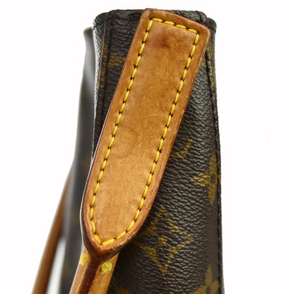 Louis Vuitton Looping Monogram Canvas, Brown, Canvas, Handbag