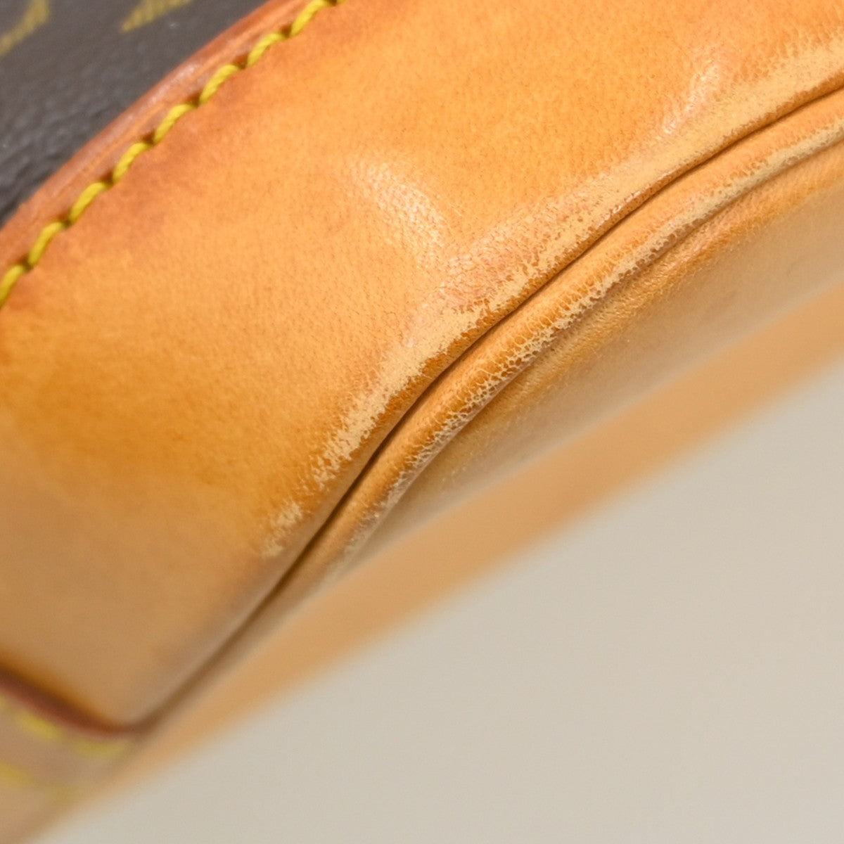 Louis Vuitton Alma Monogram, Brown, Canvas, Handbag