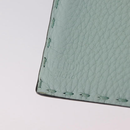 Fendi Selleria Peekaboo Leather, Green, Leather, Wallet