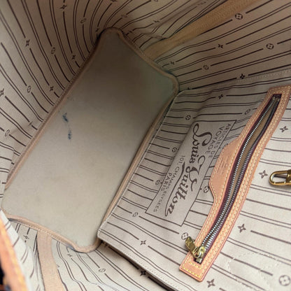 Louis Vuitton Neverfull Monogram Canvas, Brown, Canvas, Tote Bag