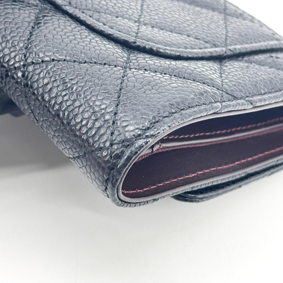 Chanel Timeless Long Wallet Lambskin, Black, Leather, Wallet