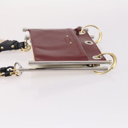 Chloe Roy Leather, Burgundy, Leather, Handbag