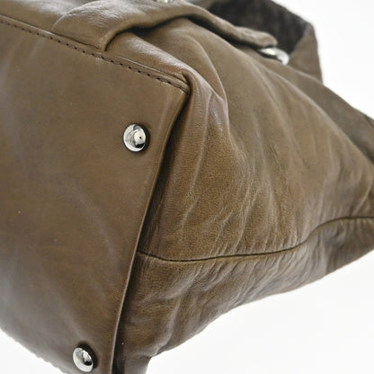 Chanel 8 Knots Lambskin, Brown, Leather, Tote Bag