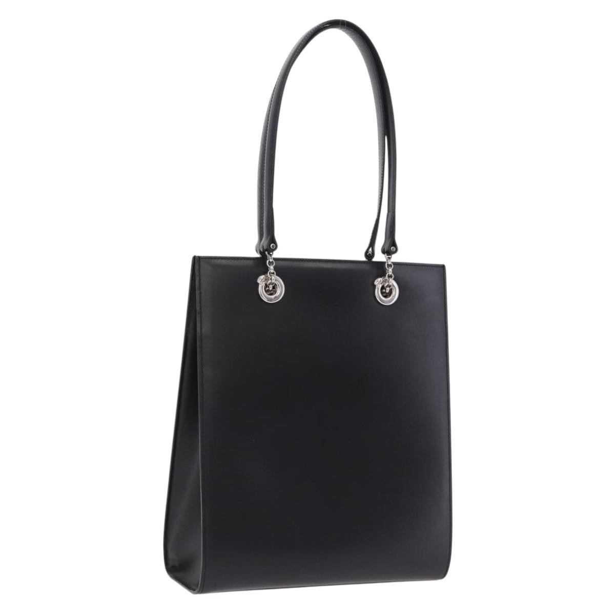 Cartier Panthère Shoulder Leather, Black, Leather, Shoulder Bag