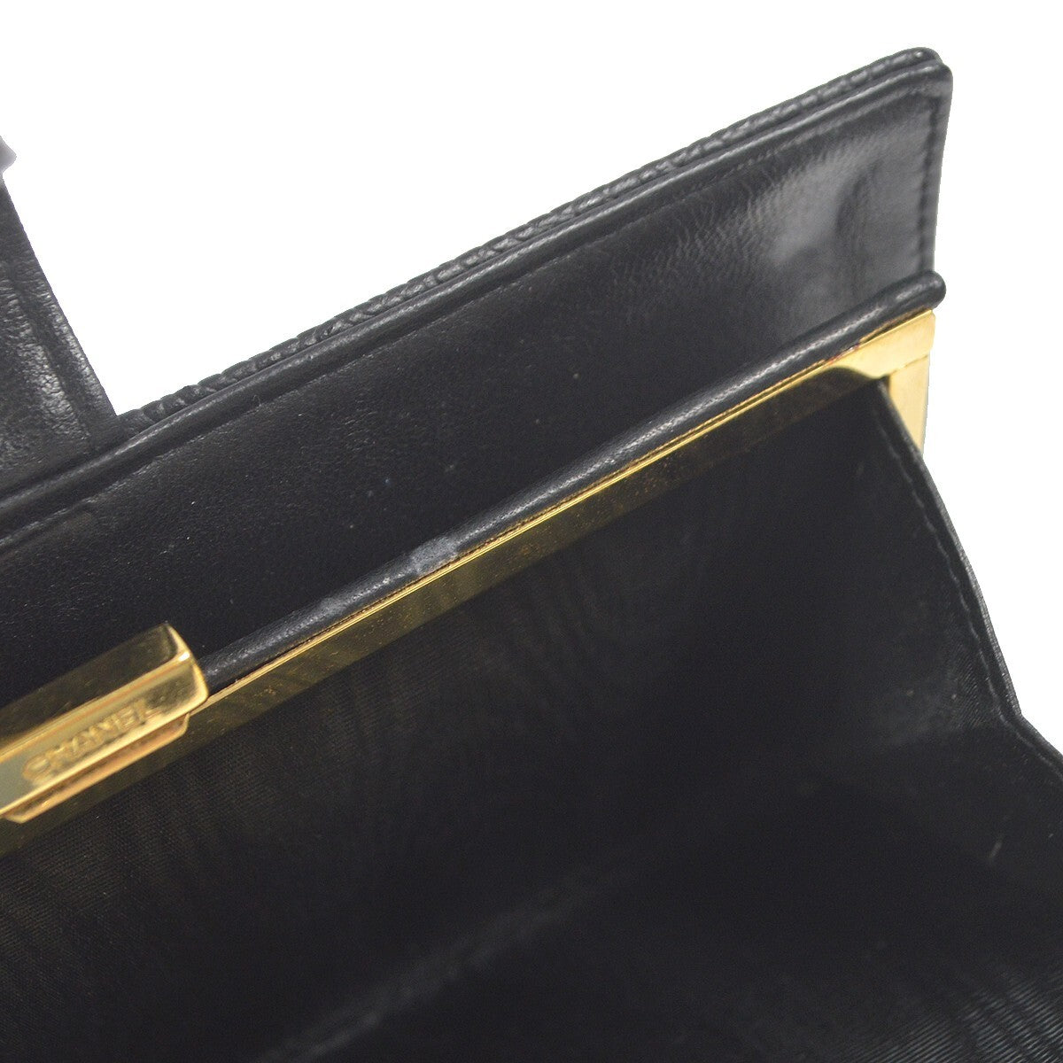 Chanel Timeless CC French Caviar, Black, Leather, Wallet